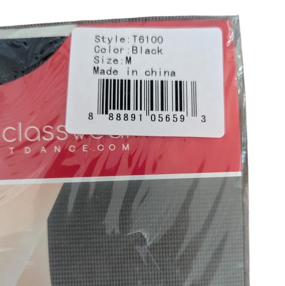 Black Tights Stirrup for Dance - Picture 4 of 4